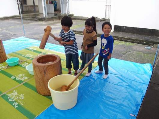 餅つき